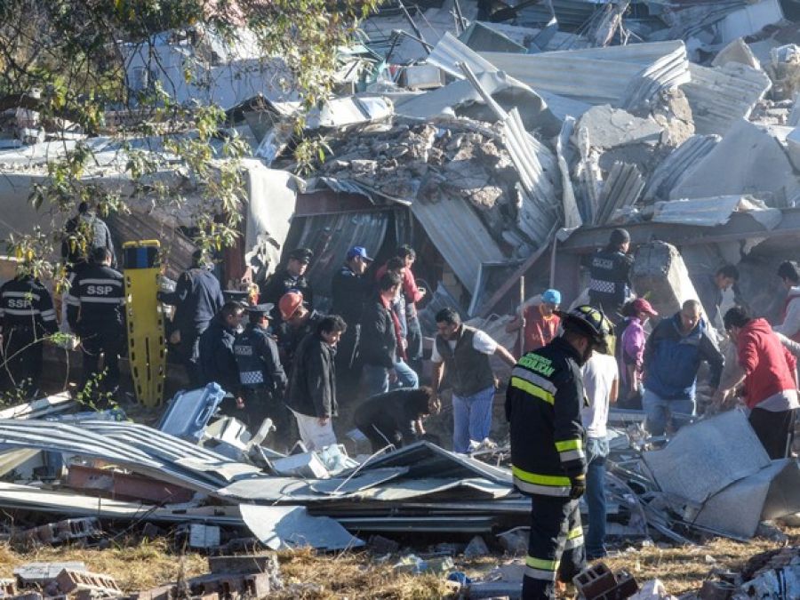 Sobe para 36 o número de mortes em explosão no México