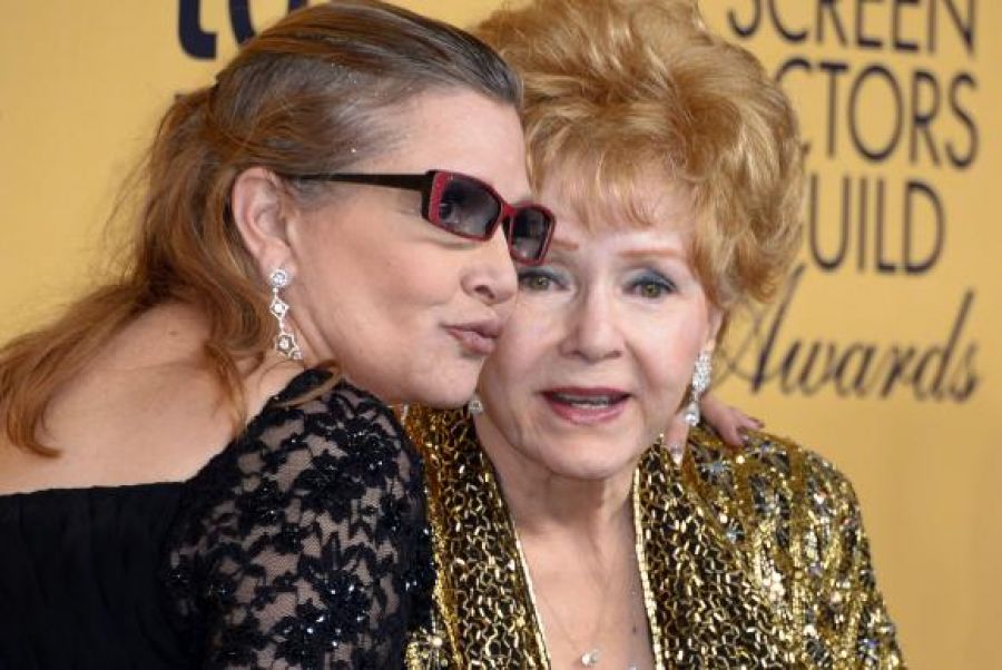 Mãe de Carrie Fisher, Debbie Reynolds, morre 24h após a morte de filha
