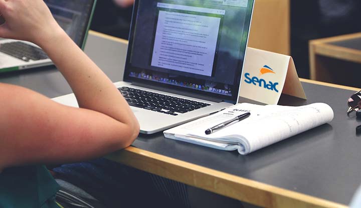 Cursos técnicos à distância do Senac crescem 120% em 2017