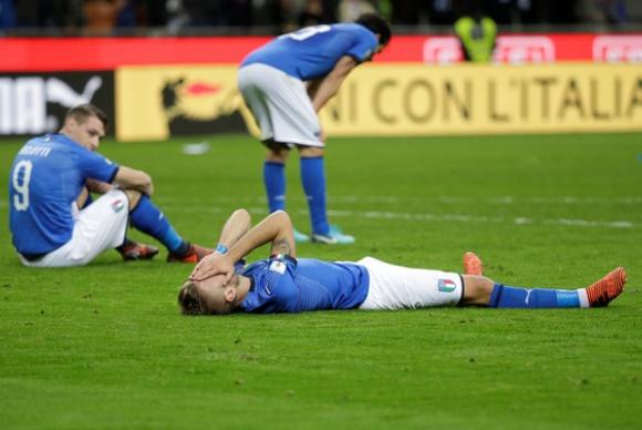 Itália não passa de um empate com a Suécia e está fora da Copa do Mundo da Rússia