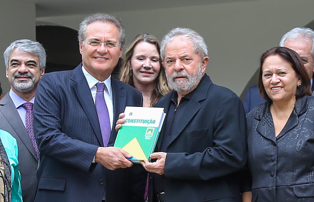 Lula já flerta com “golpistas” do PMDB para viabilizar candidatura a presidente