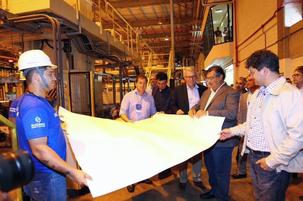 Suzano inaugura plataforma para produção de papel higiênico em sua fábrica de Imperatriz