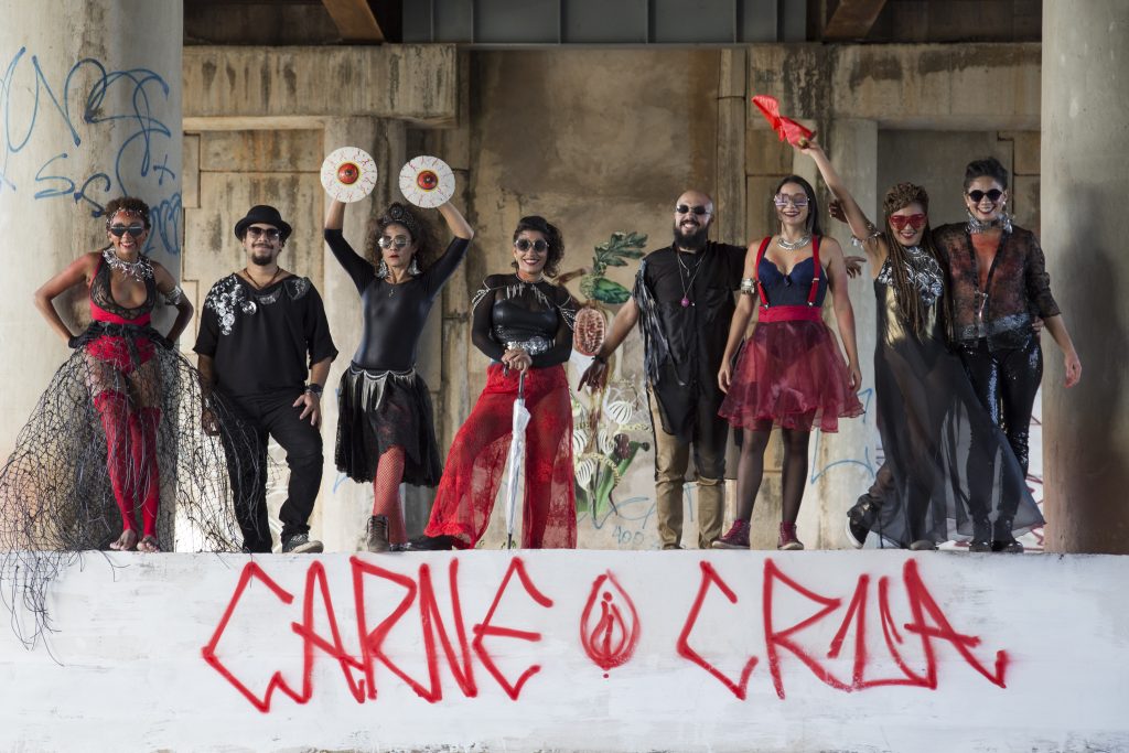 Grupo Afrôs apresenta show Carne Crua neste sábado no Centro Cultural Vale