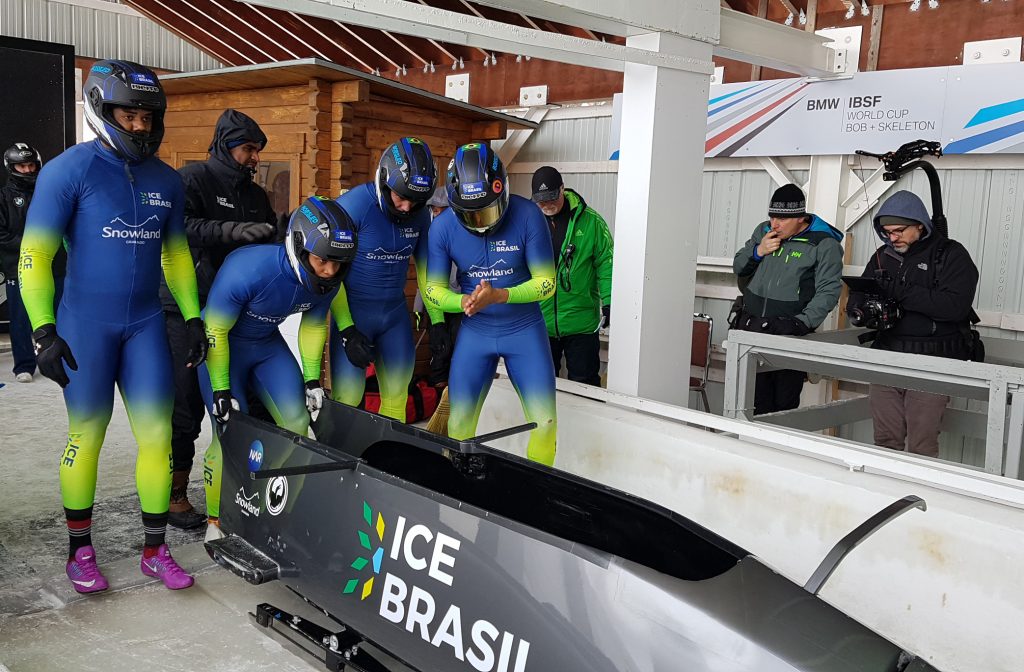 Bobsled do Brasil estreia neste domingo nos Jogos de Inverno na Coreia do Sul