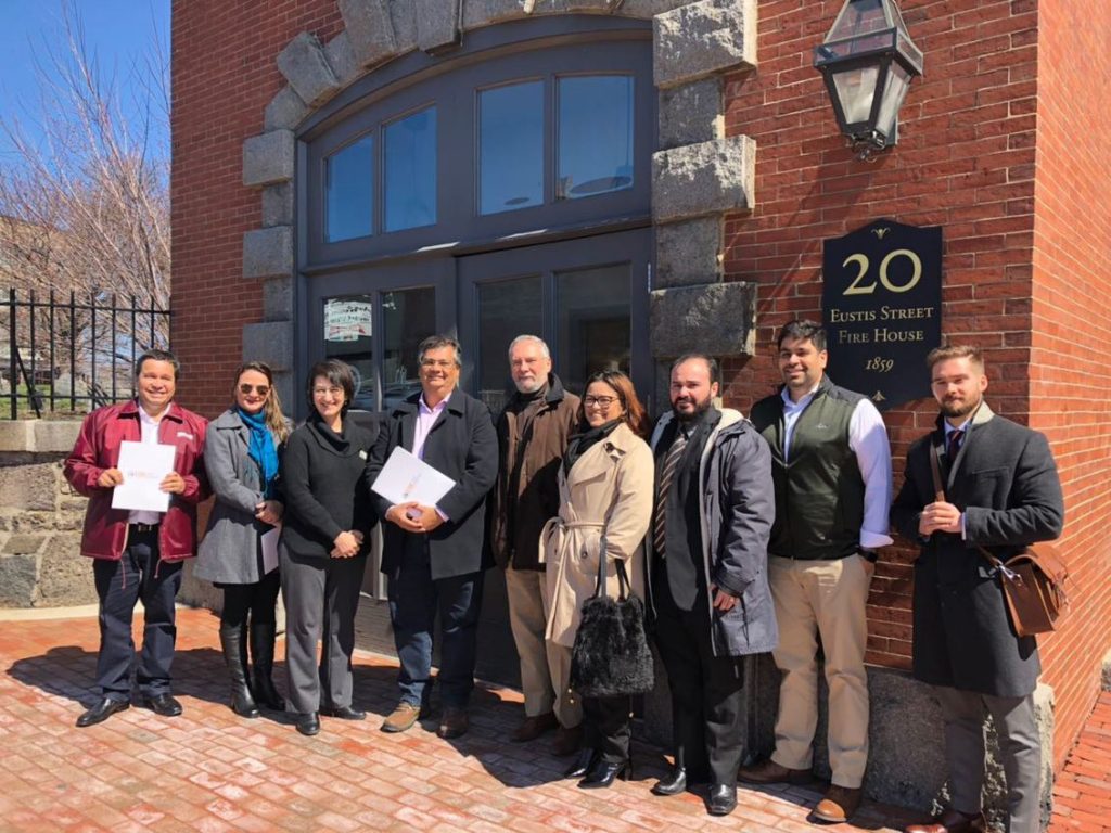 Em Boston, nos EUA, Flávio Dino conhece parcerias com iniciativa privada