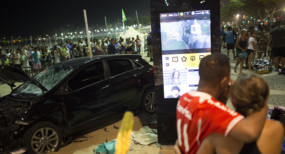 “Turista” atropelado em Copacabana é foragido da Austrália