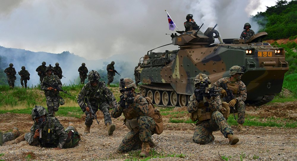 Estados Unidos e Coreia do Sul iniciam exercícios militares Key Resolve