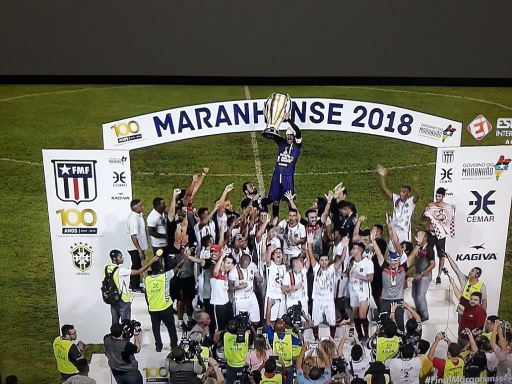Moto leva susto, mas joga pelo regulamento e conquista título de campeão maranhense 2018