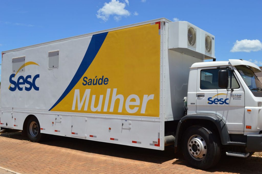 Sesc inaugura Unidade Móvel Saúde da Mulher para ações de prevenção do câncer