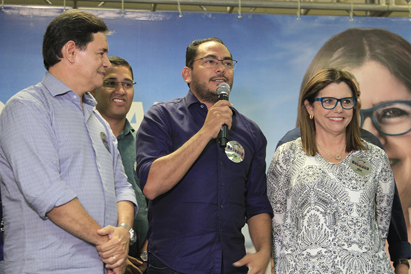 Em Imperatriz, Roseana Sarney diz que vai recolocar Maranhão nos trilhos