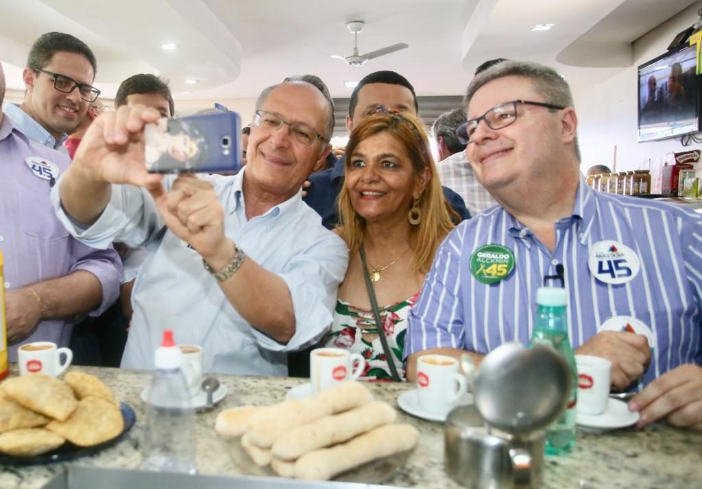 Em Minas, Alckmin tenta manter otimismo diante da migração de tucanos para Bolsonaro