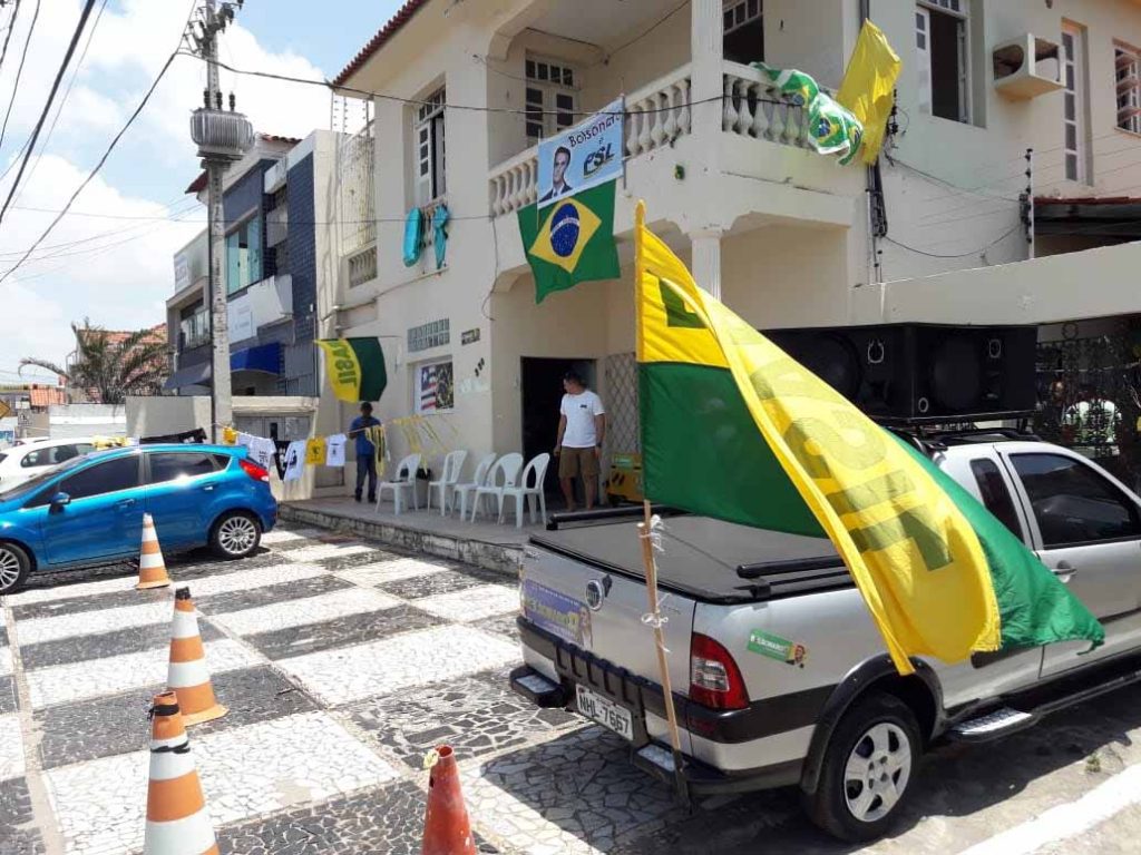 “Com amor e com coragem”, simpatizantes de Bolsonaro sustentam a campanha em São Luís