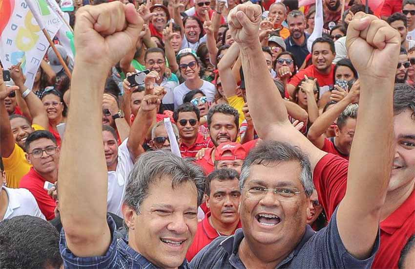 Haddad encerra passagem pelo Nordeste em São Luís e cobra do TSE apuração sobre fake