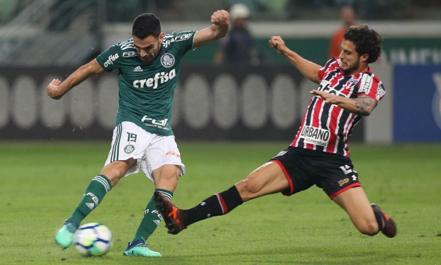 Palmeiras e São Paulo brigam pela liderança da Série A neste sábado no Morumbi
