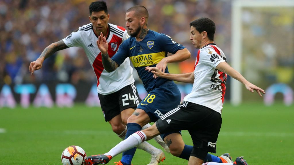 Assista aos gols de River e Boca pela Final da Libertadores