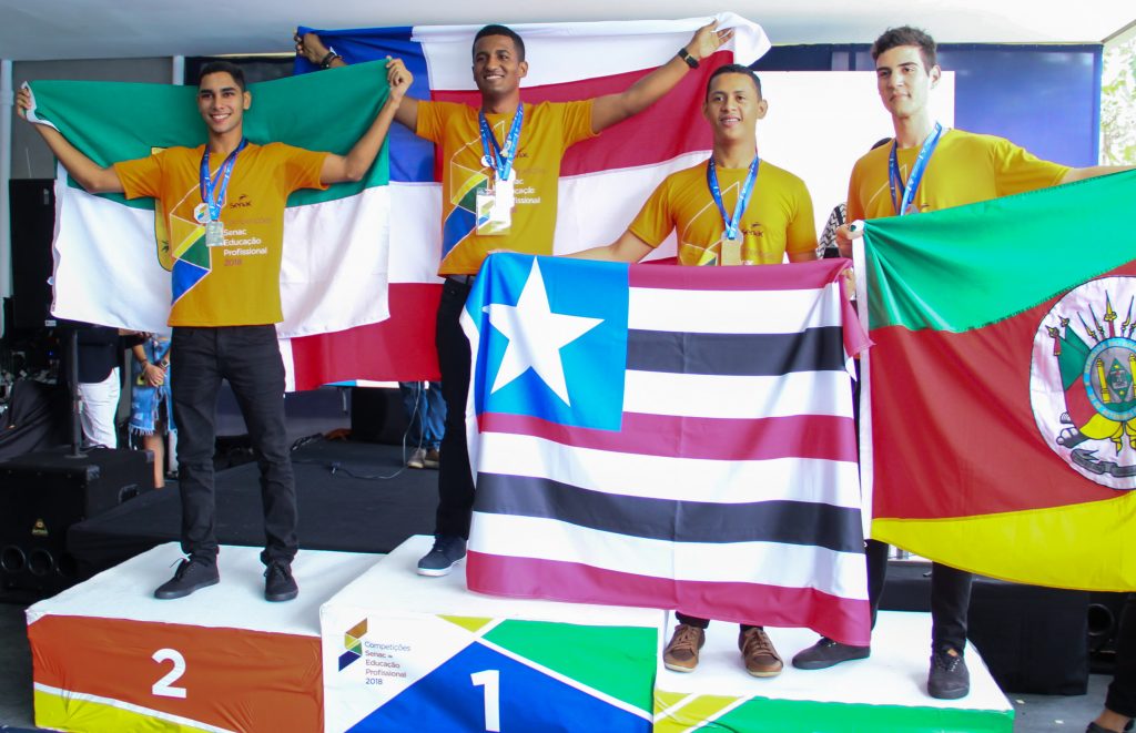 Maranhense conquista Medalha de Bronze nas Competições Senac de Educação