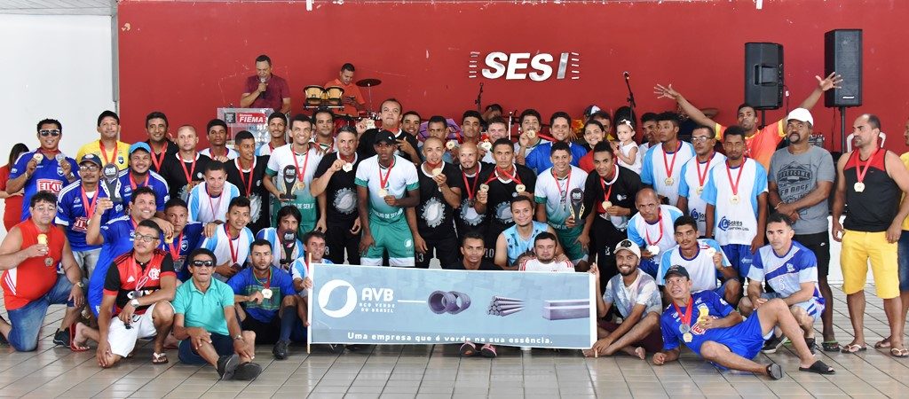 Mais de 300 trabalhadores da indústria participam dos Jogos do Sesi 2018