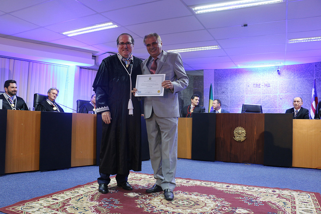 TRE homenageia profissionais de imprensa pela cobertura das eleições