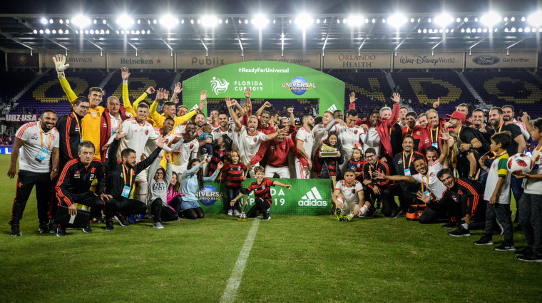 Flamengo vence o Eintracht Frankfurt e conquista título de campeão da Flórida Cup 2019