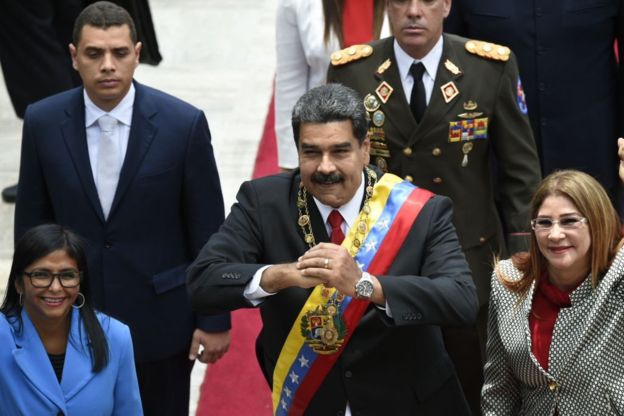 Maduro é empossado para o segundo mandato de presidente da Venezuela