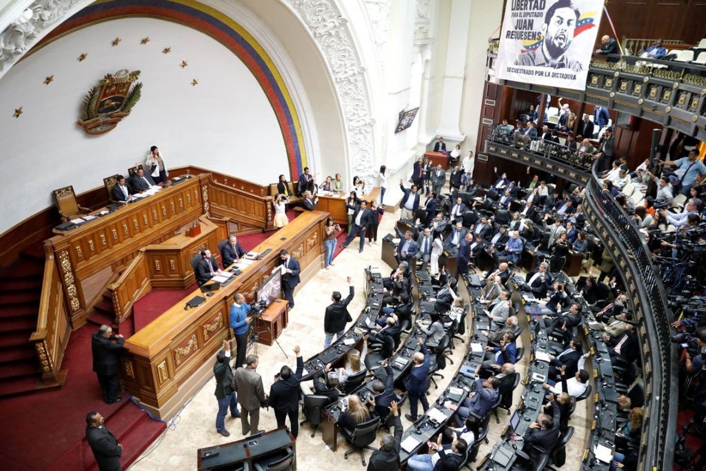 Guaidó está ausente da Venezuela por autorização da Assembleia Nacional