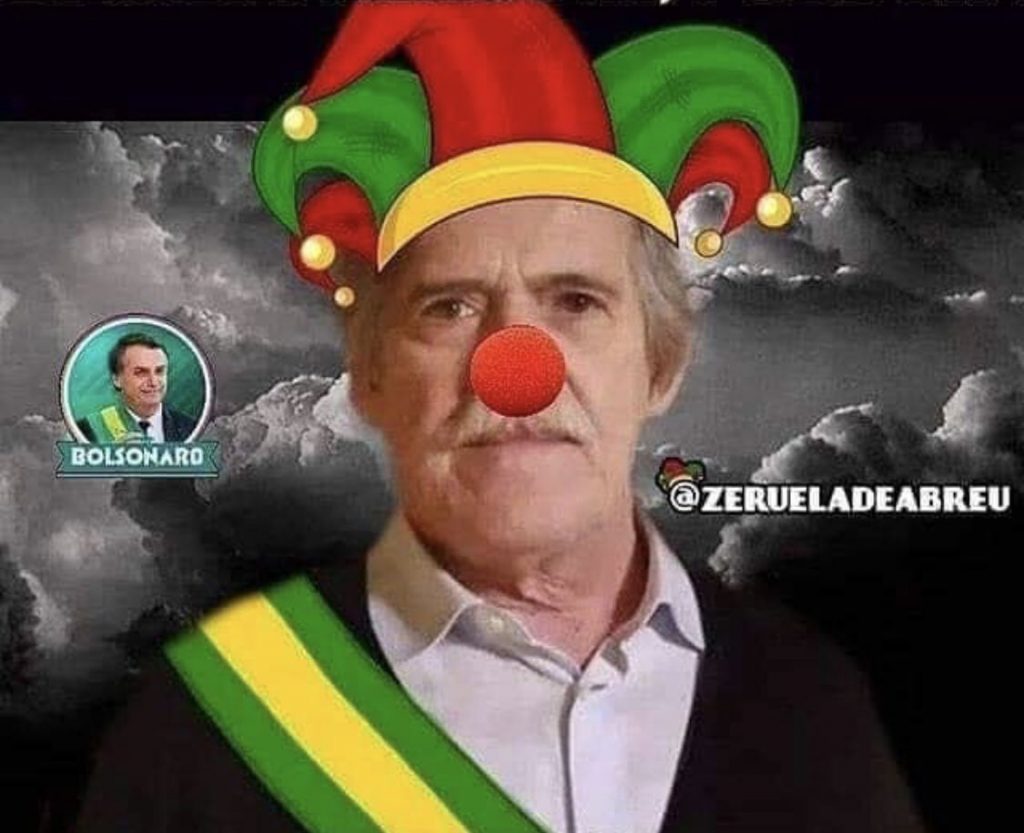 José de Abreu causa polêmica ao brincar de presidente da República