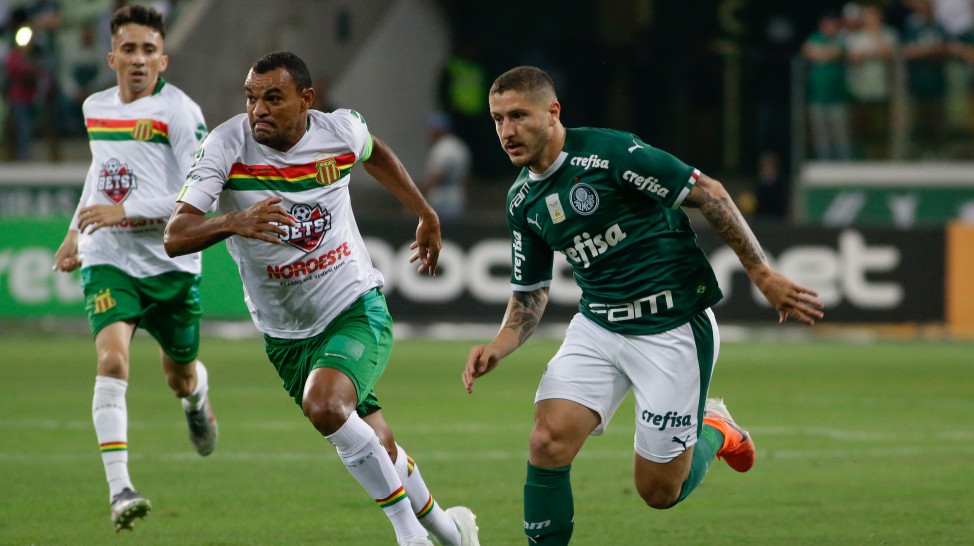Sampaio é derrotado por 2 a 0 pelo Palmeiras no jogo da volta e está eliminado da Copa do Brasil