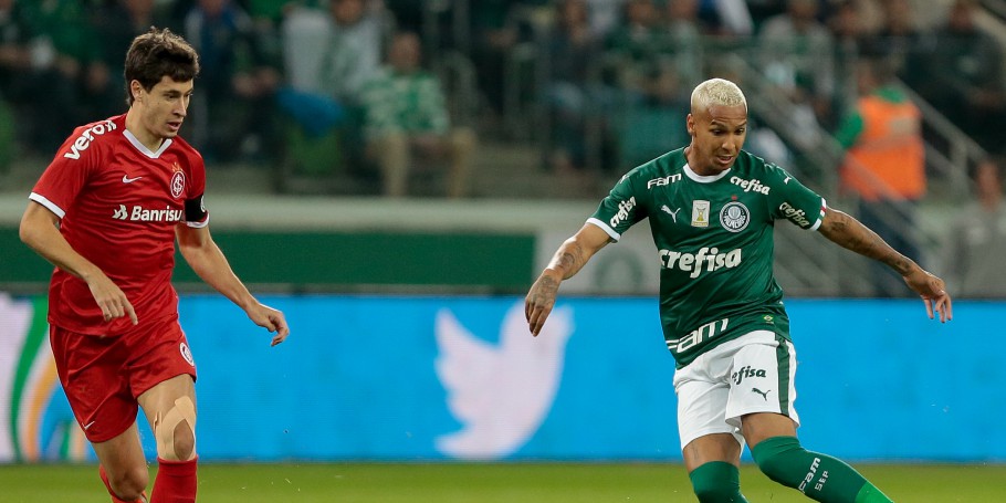 Palmeiras vence Internacional e leva vantagem do empate para o Beira Rio no jogo de volta pela Copa do Brasil