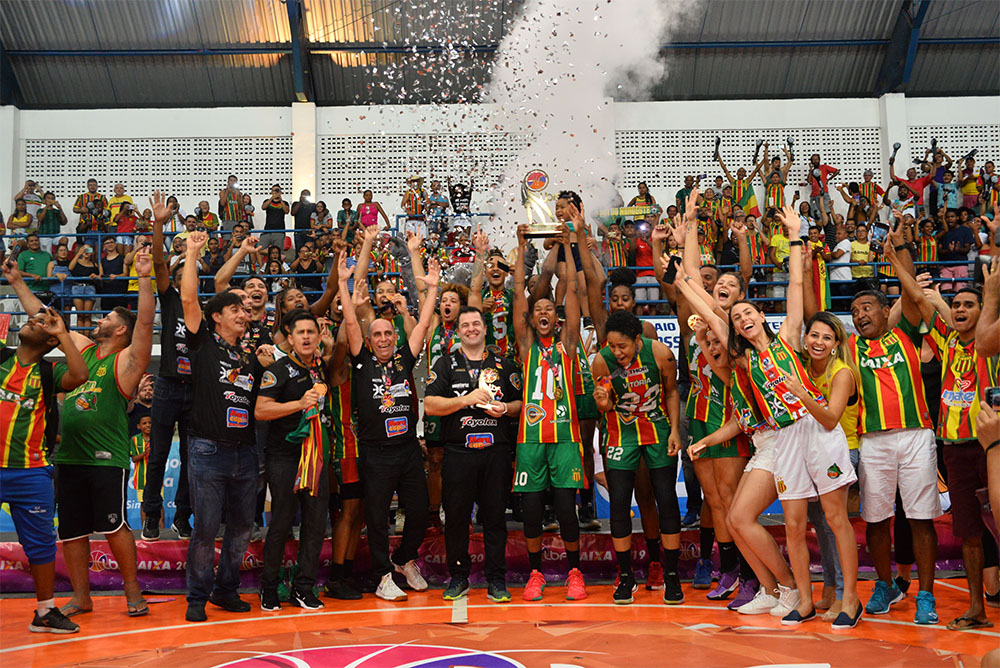 Sampaio Basquete vence pela terceira vez o Vera Cruz e conquista título de campeão da LBF