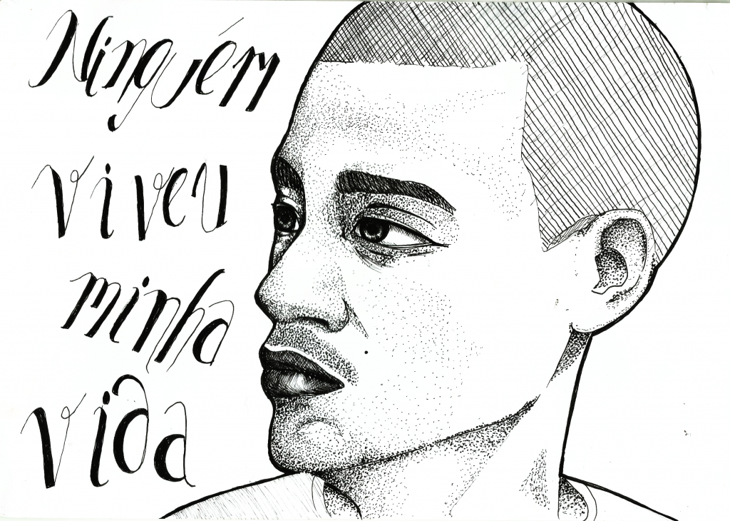 Exposição Peregrina, da desenhista Lua de Carmim, será aberta na próxima quinta-feira