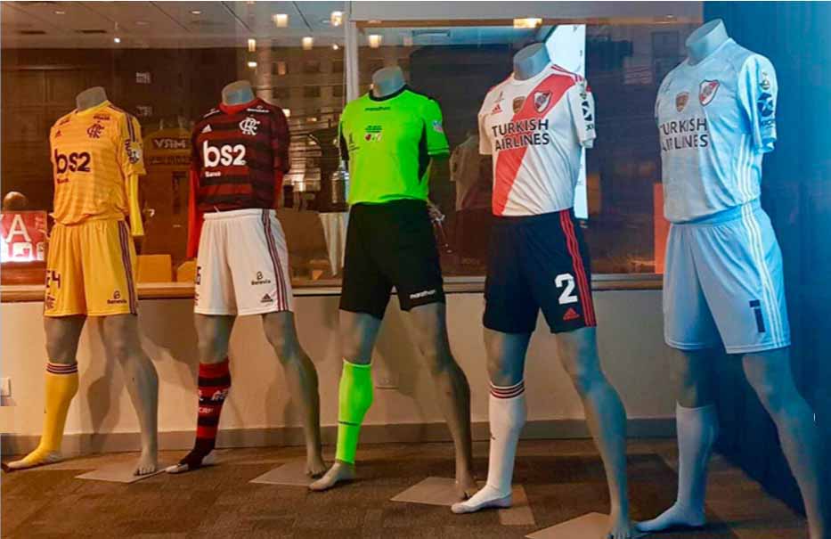 Flamengo e River vão jogar com seus uniformes tradicionais final da Copa Libertadores no Peru
