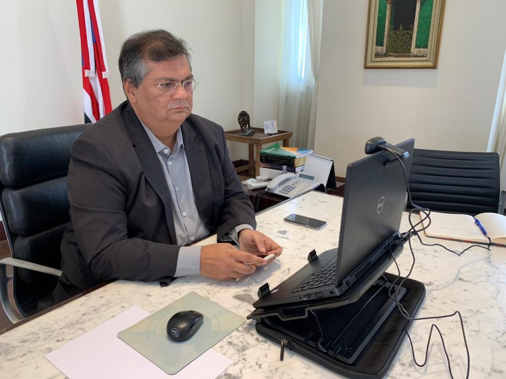 Flávio Dino participa de painel internacional sobre buscas de saída para pandemia de covid-19
