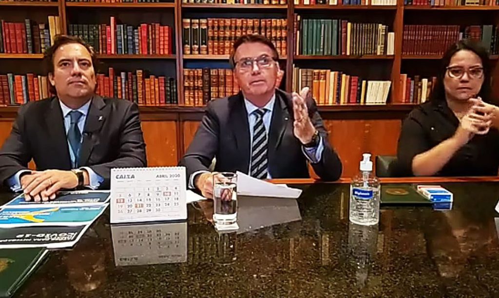 Bolsonaro acredita que economia brasileira se recuperará em três ou quatro meses