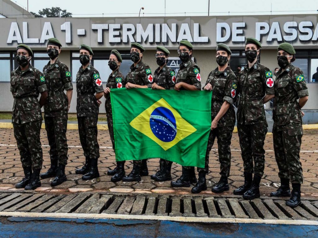 Militares de saúde do Exército reforçam combate ao covid-19 no Amazonas