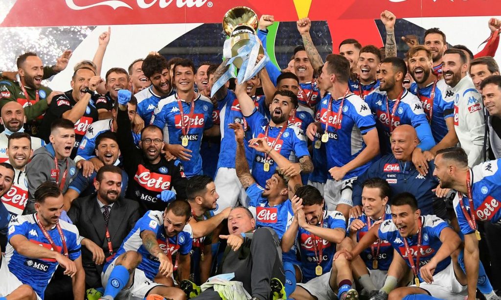 Nas cobranças de pênaltis, Napoli conquista titulo de campeão da Copa da Itália