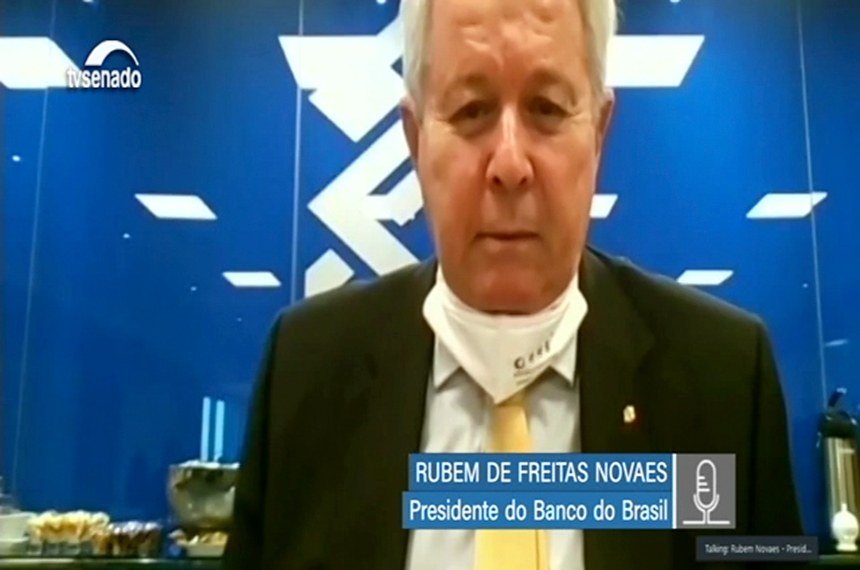 Banco do Brasil liberou R$ 137 bilhões a empresas e pessoas físicas, diz presidente Rubens Novaes