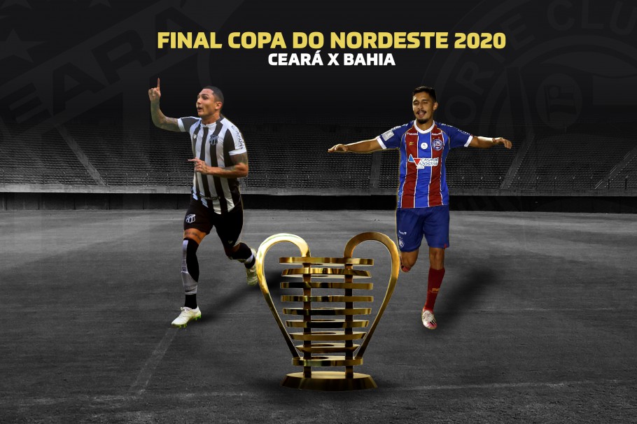 Bahia e Ceará começam a decidir neste sábado, em Salvador, a Copa do Nordeste