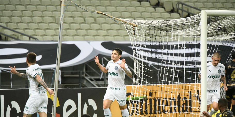 Na Arena Castelão, Palmeiras empata em 2 a 2 com Ceará e avança para a próxima fase da Copa do Brasil