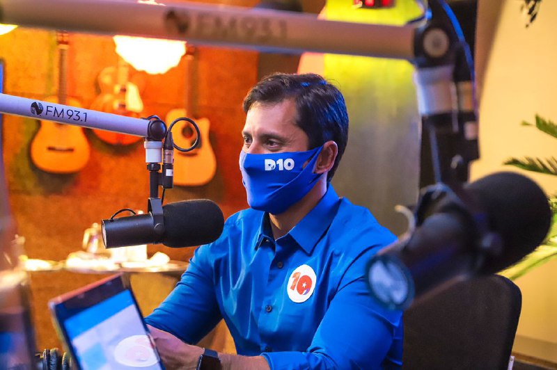 Em entrevista remota à Nova FM, Duarte Júnior reforça compromisso com a Saúde