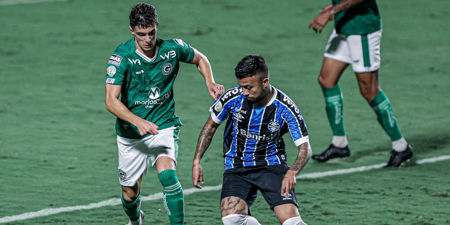 Goiás segura empate com Grêmio e passa a lanterna para o Botafogo, que foi derrotado pelo Internacional