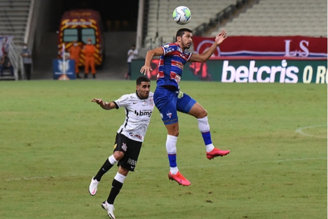 Corinthians fica num empate de 0 a 0 com o Fortaleza no Castelão nesta quarta-feira