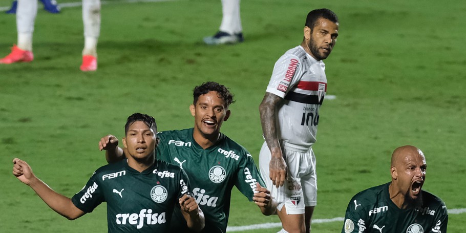 Palmeiras empata e elimina chances do São Paulo ainda brigar pelo título