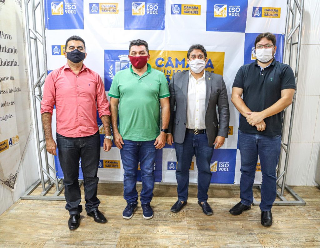 Presidentes das câmaras municipais de São Luís e Imperatriz debatem aproximação