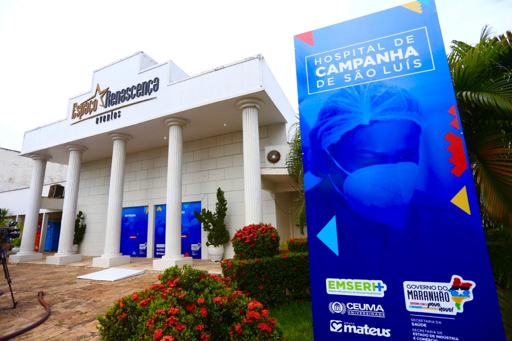 Inaugurado no Espaço Renascença, em São Luís, mais um hospital de campanha no Maranhão