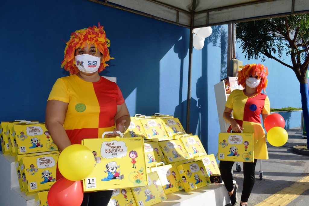 Sesi doa obras de Ziraldo e Monteiro Lobato para estimular gosto pela leitura de jovens e adolescentes