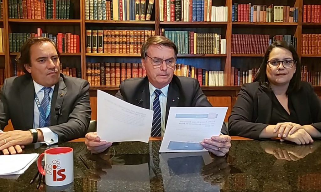 Jair Bolsonaro desafia governadores a criarem um auxílio emergencial de R$ 1 mil