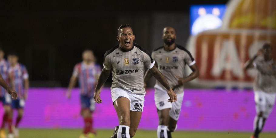 Ceará derrota Bahia e tem vantagem do empate na segunda partida pela final da Copa Nordeste