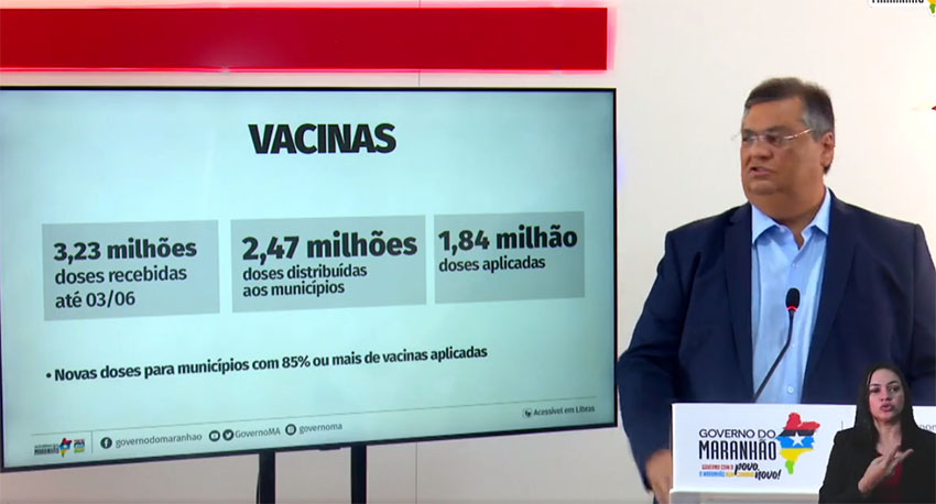 Vacinas recebidas e não aplicadas no Maranhão dariam para imunizar quase 10% da população