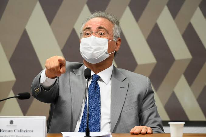 Renan ameaça pedir prisão de Onyx Lorenzoni por estar intimidando depoentes da CPI