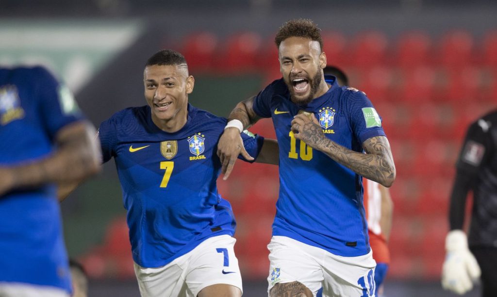 Brasil derrota o Paraguai e segue lider isolado nas Eliminatórias para a Copa do Mundo do Catar